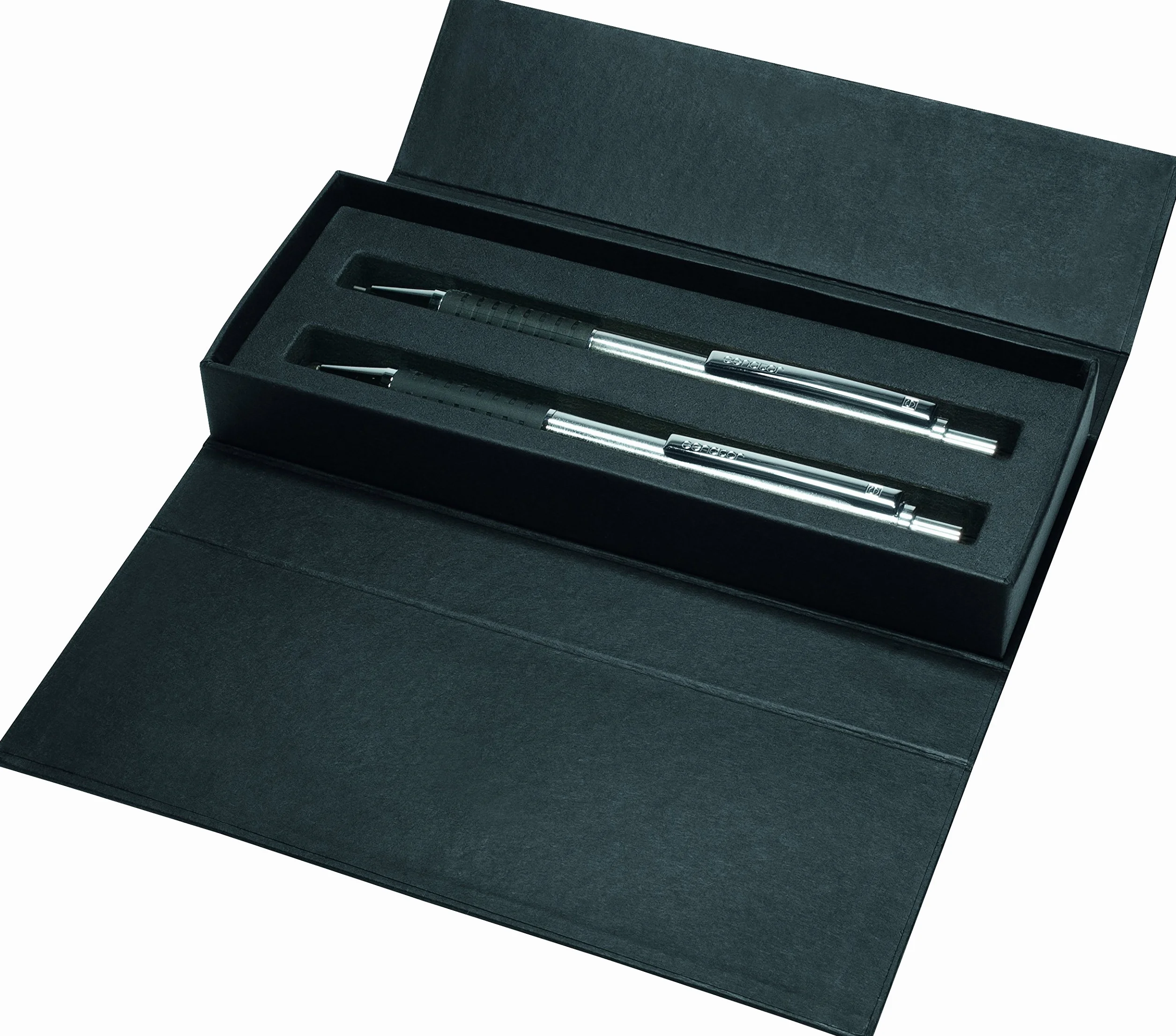 Senator S-066341003000 Softstar Steel - Juego de escritura (incluye lápiz y bolígrafo), color azul