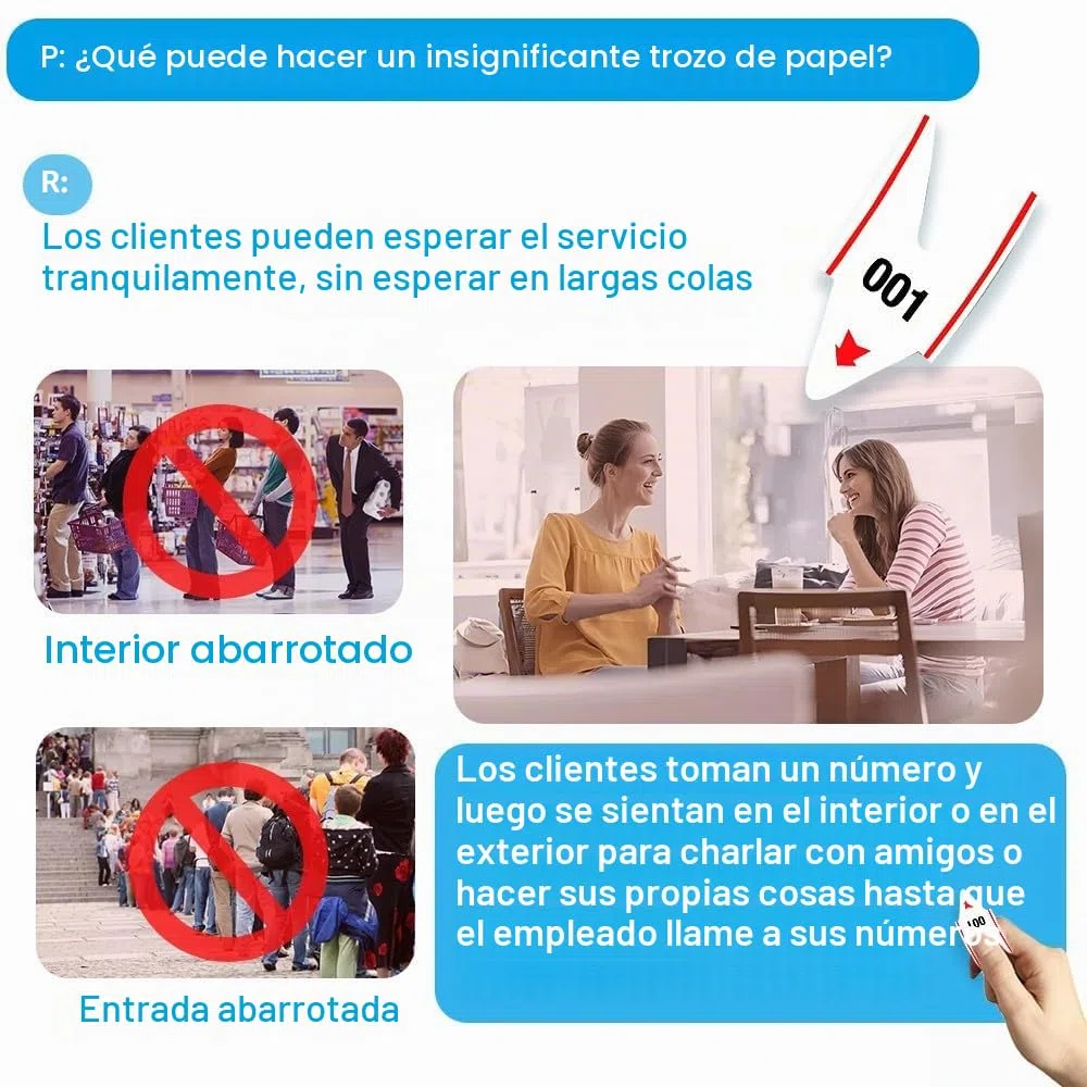 Rollo Tickets Su Turno (5 Rollos,000-999) | 3 Digitos, 2000 Tiquets Turno | Rollos Su Turno, Tickets Turno,Tickets Numerados, Rollo Turno | Rollo Numeros Turno Para Dispensador Numeros