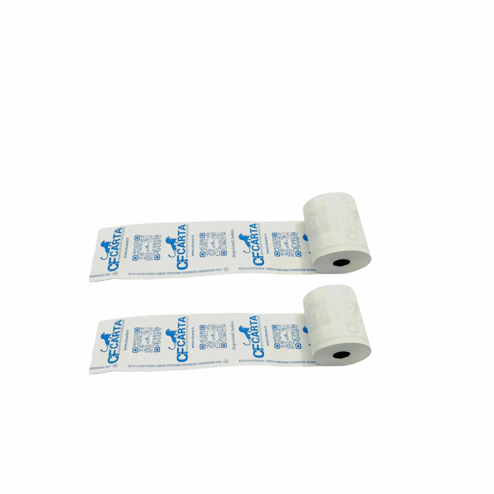 Rollos térmicos para caja, rollos homologados para recibos de 57 mm x 30 metros de longitud, paquete de 100, rollos impresora térmica, papel impresora térmica