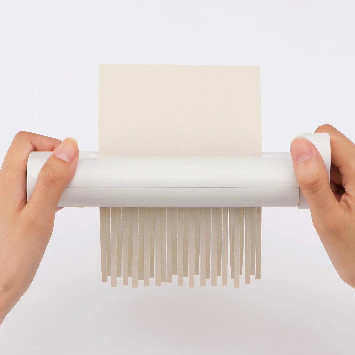 Muji Handy Shredder Blanco Roto pequeño