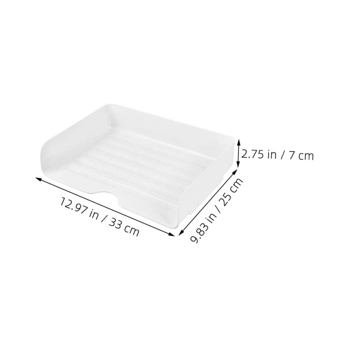 4piezas Clasificador De Papel Organizador De Escritorio Bandeja Para Documentos Organizador De Documentos Bandeja Para Archivos Transparente Para Oficina