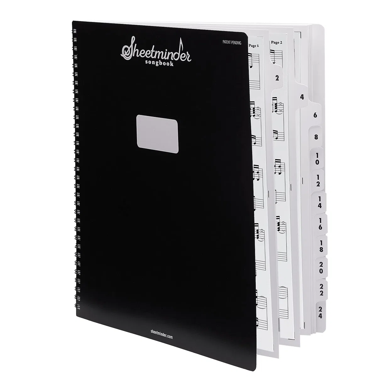 Songbook - Carpeta de partituras impresa/sin fundas de plástico, marca fácilmente los dedos, fácil de sostener a mano, archivo de música/ideal para cantantes, estudiantes, profesores