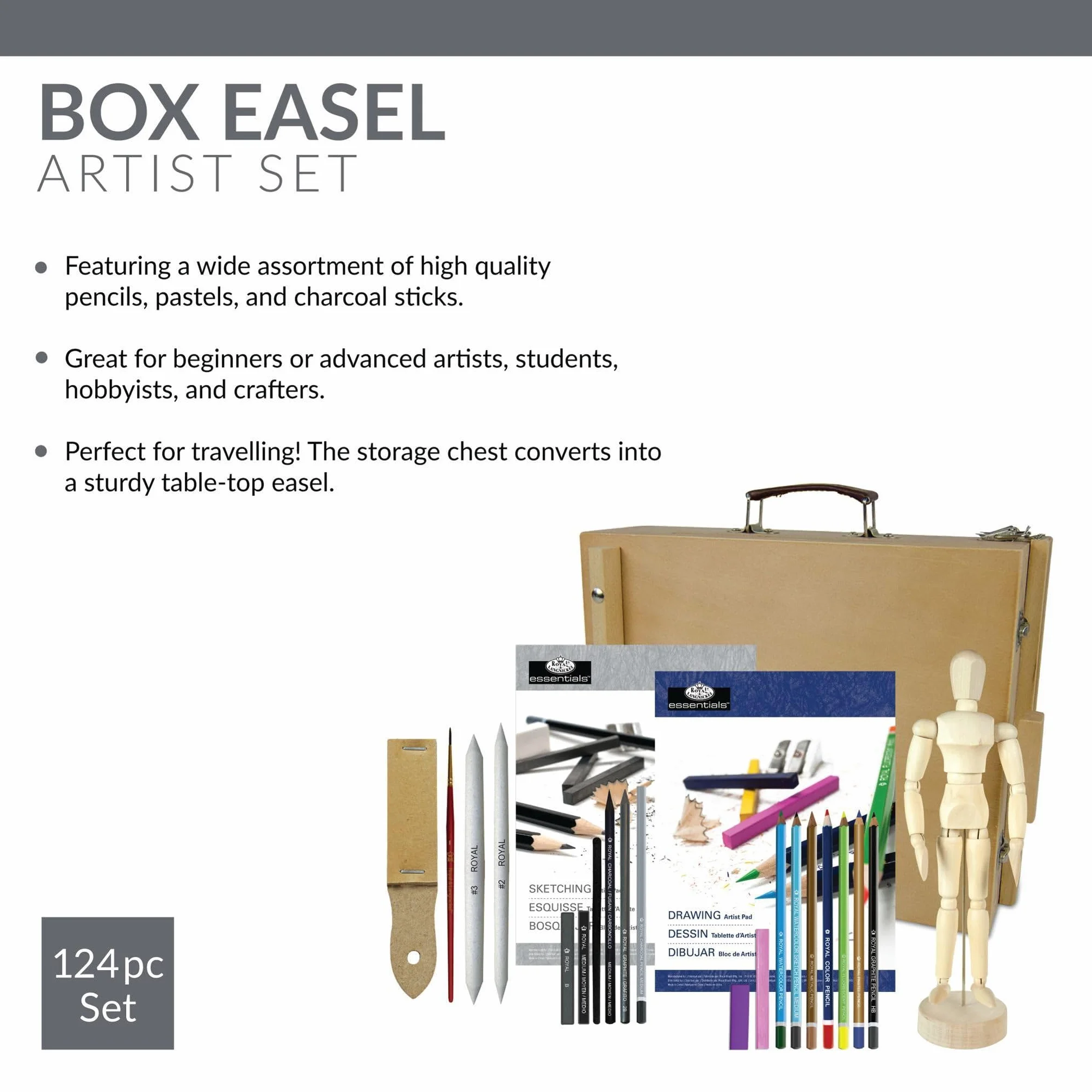 Royal & Langnickel REA6250 Kit de dibujo con caballete