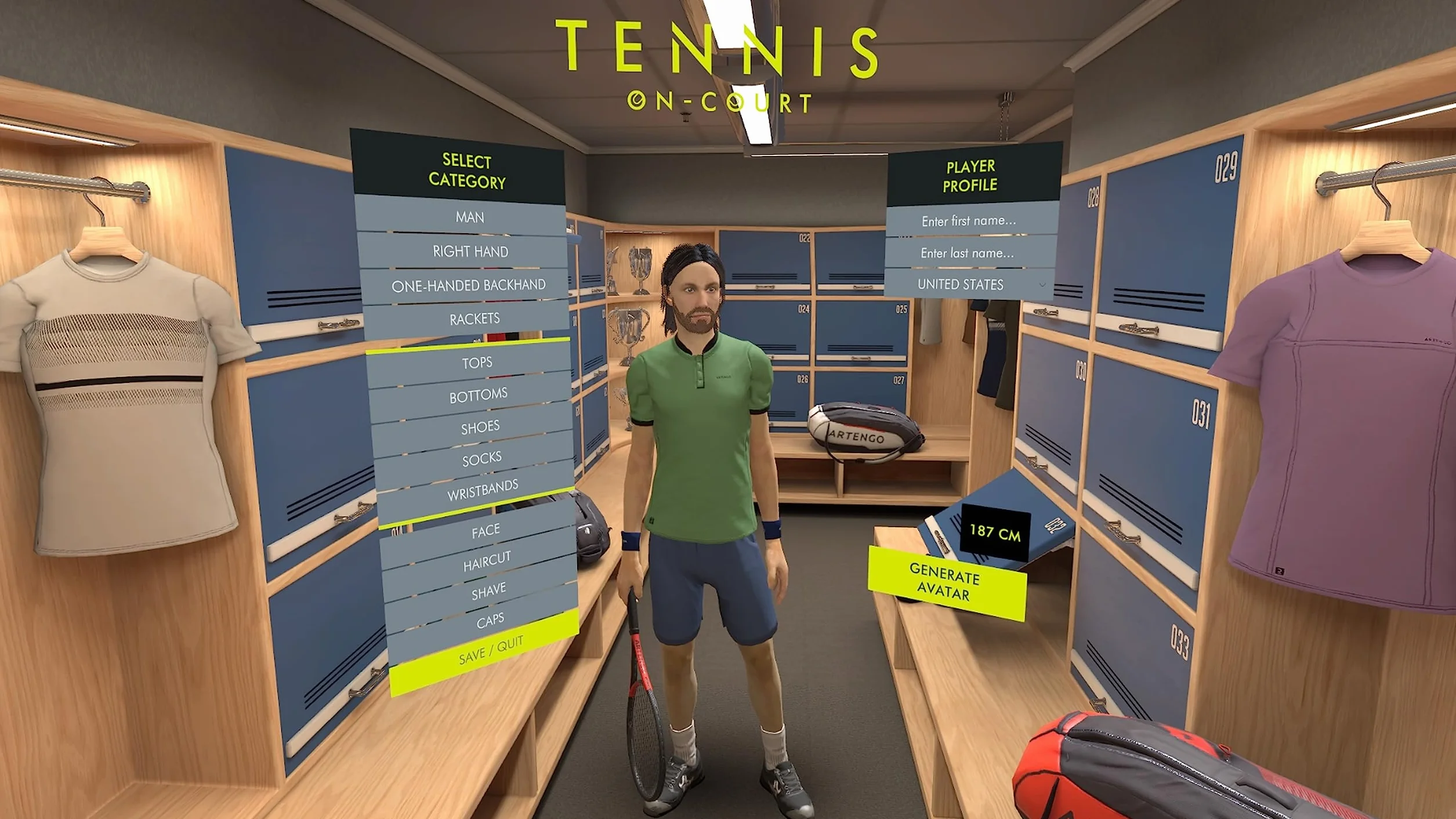 Tennis On-Court (PSVR2)