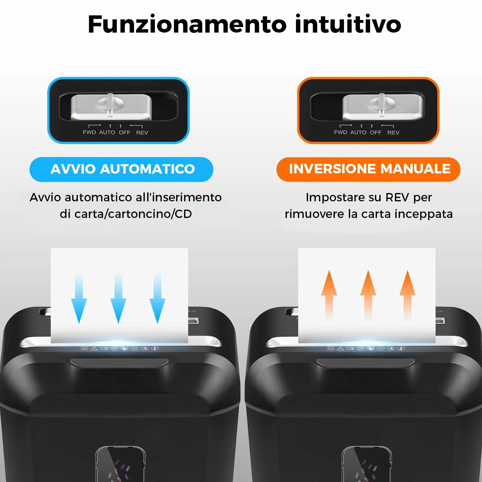 La trituradora doméstica VidaTeco de 10 Hojas y Corte Cruzado tritura Papel, Grapas y Clips, es pequeña para Oficina con Seguridad P-4, Anti-Atascos y cesto extraíble de 14L