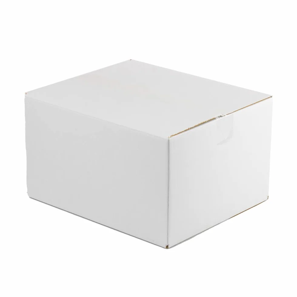 ONLY BOXES Pack 20 cajas cartón color blanco medidas interiores 40x30x30 cm. Cajas cartón con solapas canal simple reforzado para envíos, paquetería, mudanzas, regalo, AMA626