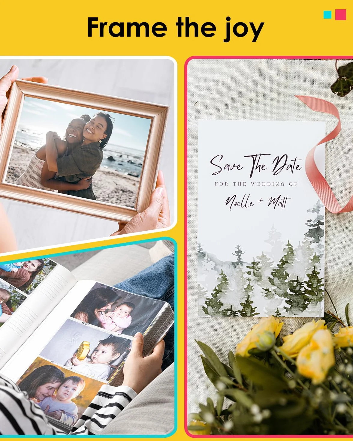Compatible con Liene Amber M100/M200/M110/M210-80 Hojas de Papel Fotográfico y 2 Cartuchos de Tinta, Papel Fotográfico 4"x6" (10x15cm) para Impresora de Sublimación Térmica, Antioxidante