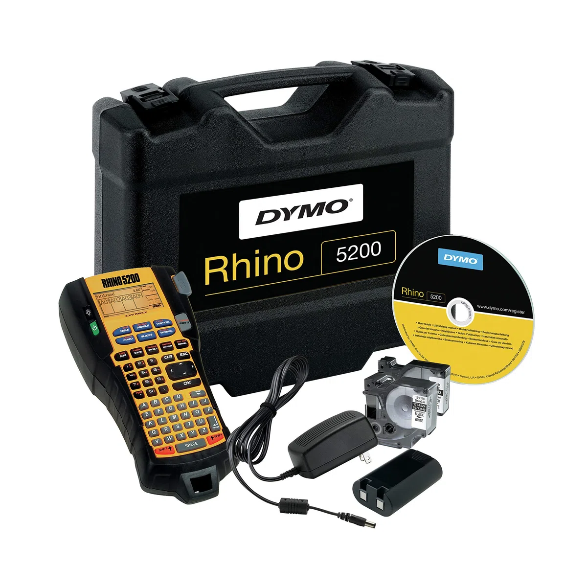 DYMO Rhino 5200 Kit Transferencia térmica 180 x 180DPI Impresora de Etiquetas