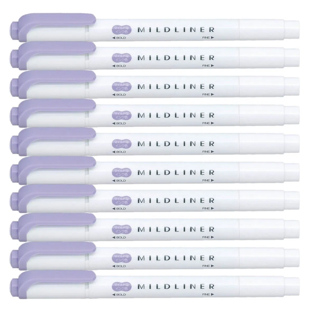 ZEBRA MILDLINER - Rotuladores fluorescentes (10 unidades)