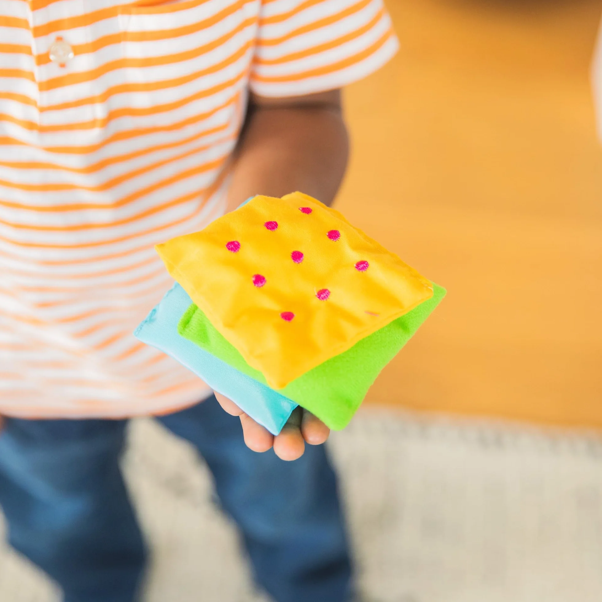 Learning Resources Teachable Touchables Cuadrados con Texturas Juego Sensorial Táctil, 20 Piezas, Multicolor, 6 cm, Juguete Educativo para Niños, Estimulación Sensorial