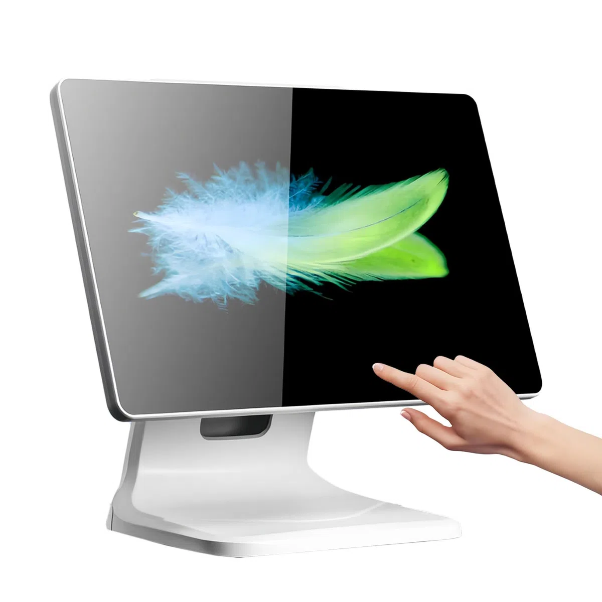 Sistemas TPV CPU-i3, Caja Registradora para Comercio Minorista, Pantalla Táctil de 15 Pulgadas (1920x1080), 4 GB de Ram, Ssd de 64 GB, Módulo WiFi para Negocios, Restaurantes y Supermercado
