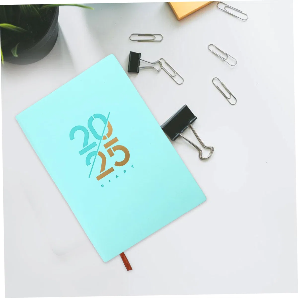 DOITOOL 4 Piezas Planificador Cuaderno Diario Calendario Inglés Agenda Mensual Escritura Suave para Oficina Estudiantes Profesores