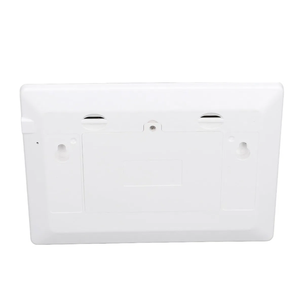 SUNGOOYUE Pantalla de Papel Electrónica Inalámbrica, Pantalla de Tinta Transparente de 7,5 Pulgadas, Insignias de Nombre para Tarjetas de Visita de Reuniones de Oficina, Material Blanco ABS