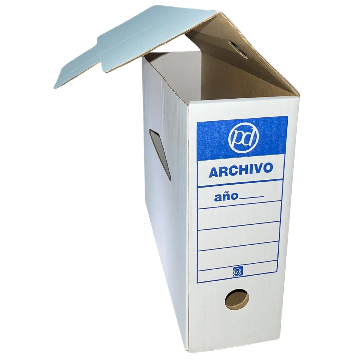 Papeles Distrimar Caja archivo definitivo tamaño folio 350x255x100 mm (25 unidades)