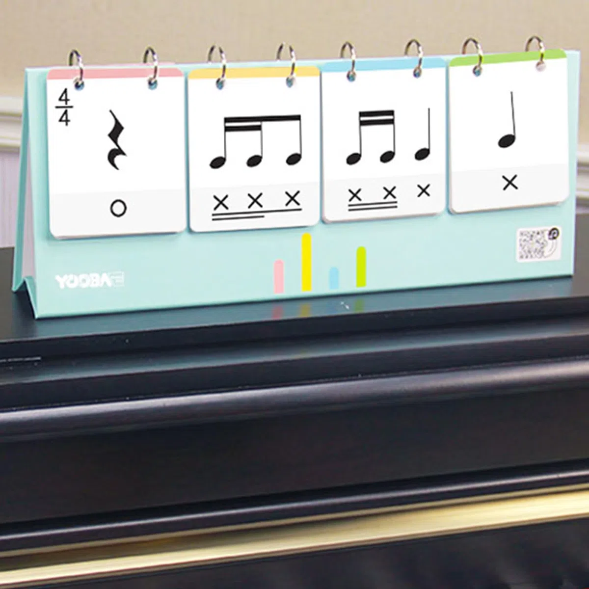 Tarjetas De Entrenamiento De Ritmo De Piano Para Educación Musical Temprana, Tarjetas Flash Para Mejorar La Coordinación De La Comprensión Del Tiempo | Materiales Didácticos Para Educadores Musicales,