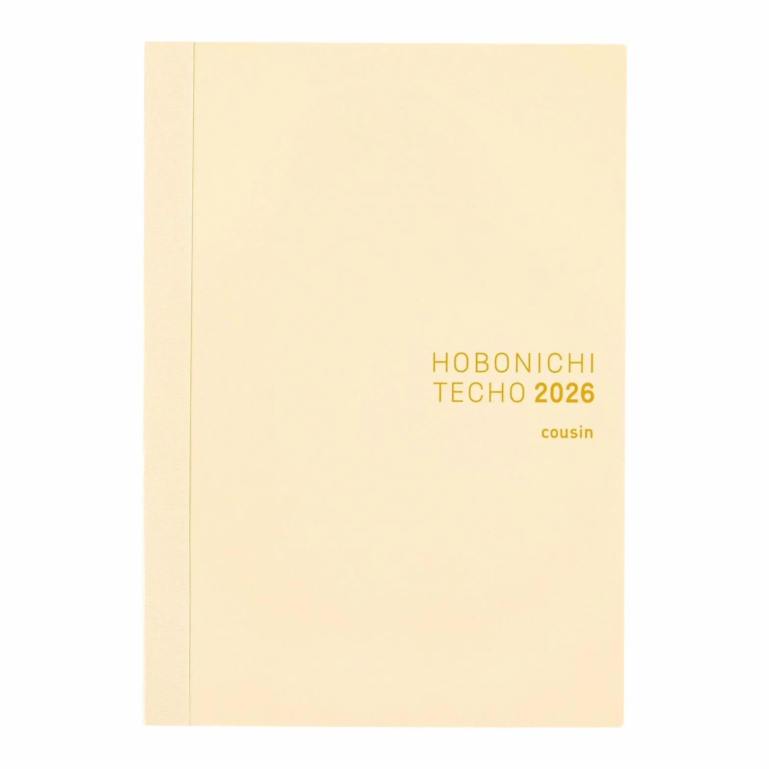 Hobonichi Techo 2026 Cousin Book – A5, inglés, diario, semanal, inicio de enero, inicio de lunes, planificador