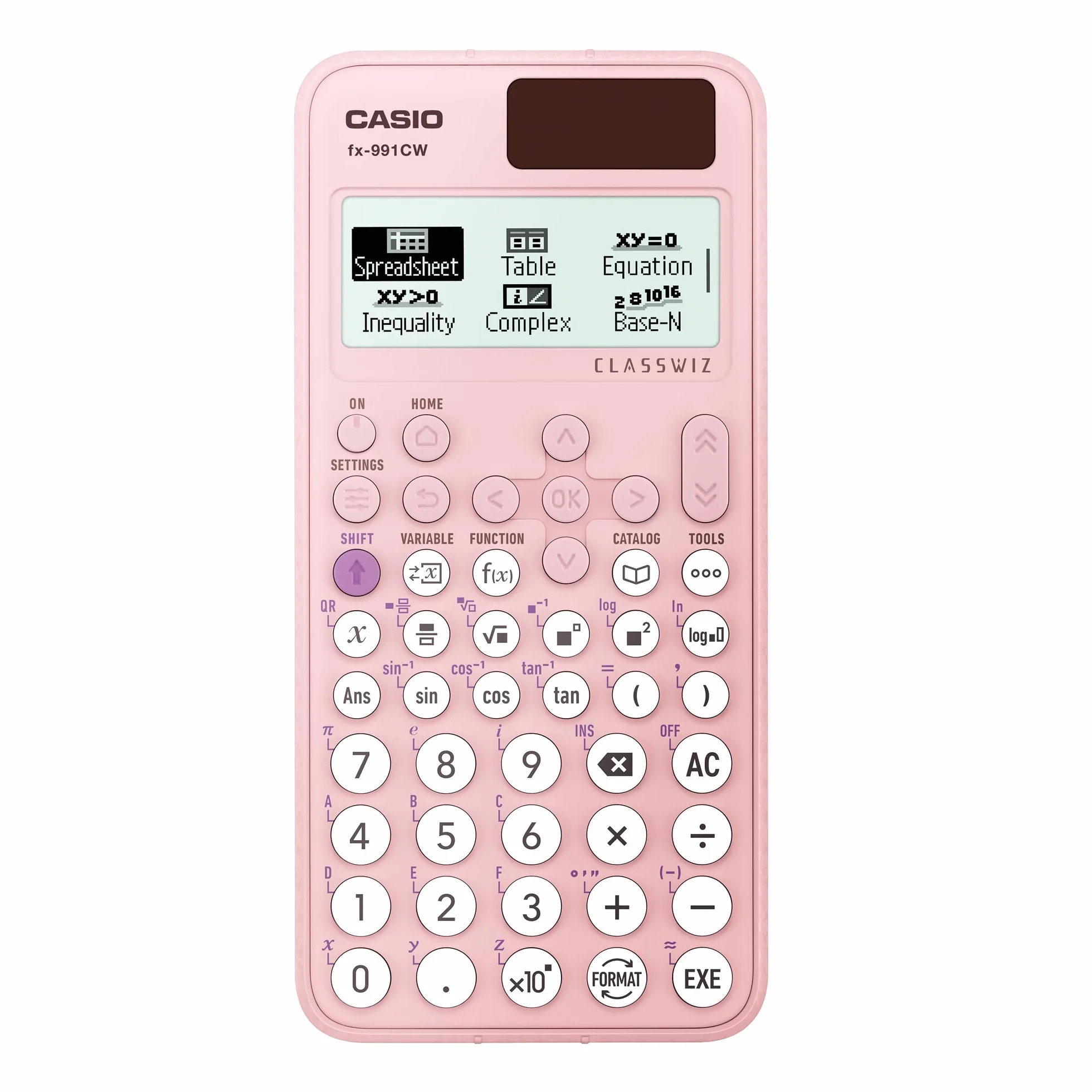 Casio ClassWiz Calculadoras científicas estándar FX-991CW-PK-W-DT