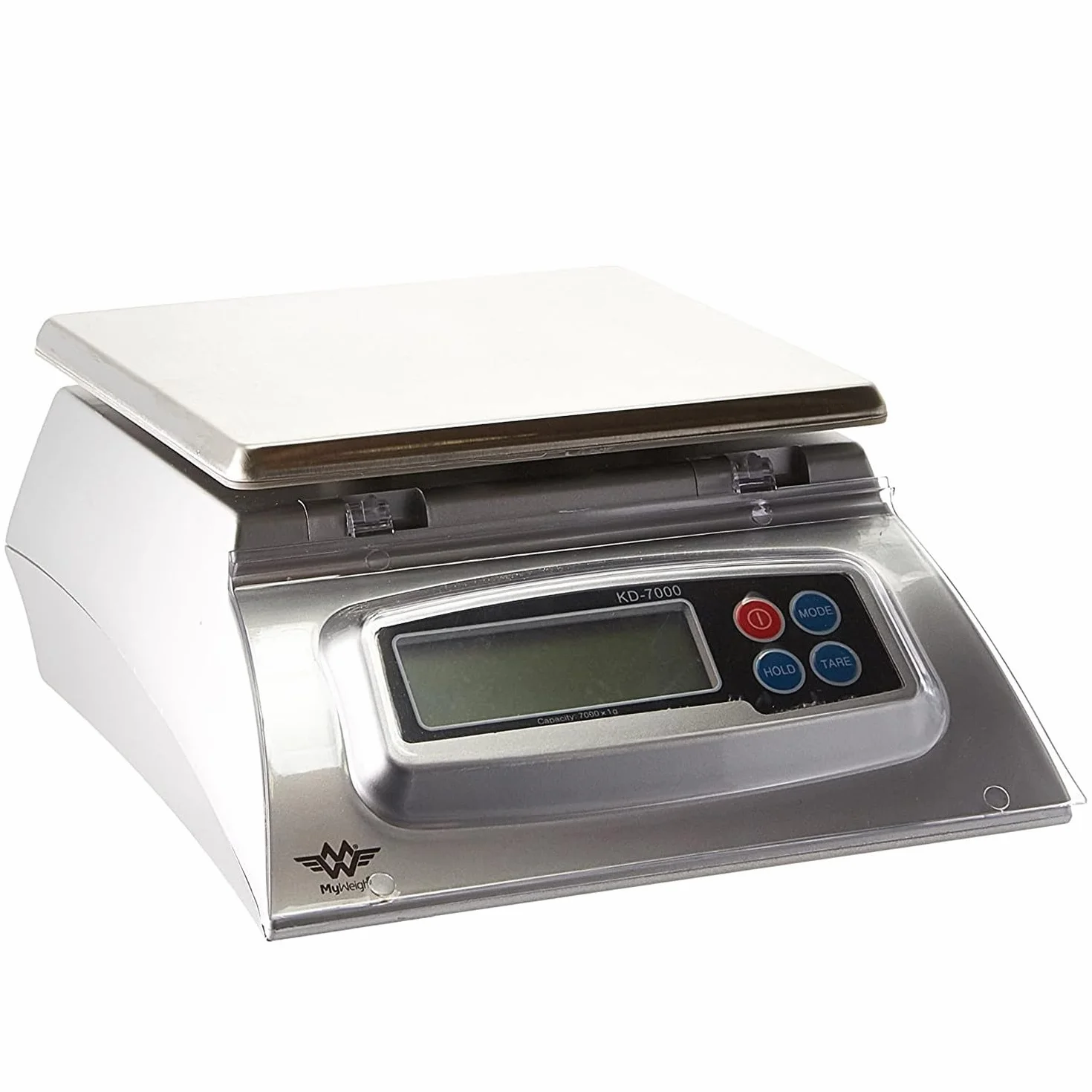 My Weigh KD7000 Báscula de cocina 7 kg x 1 g plataforma acero inoxidable