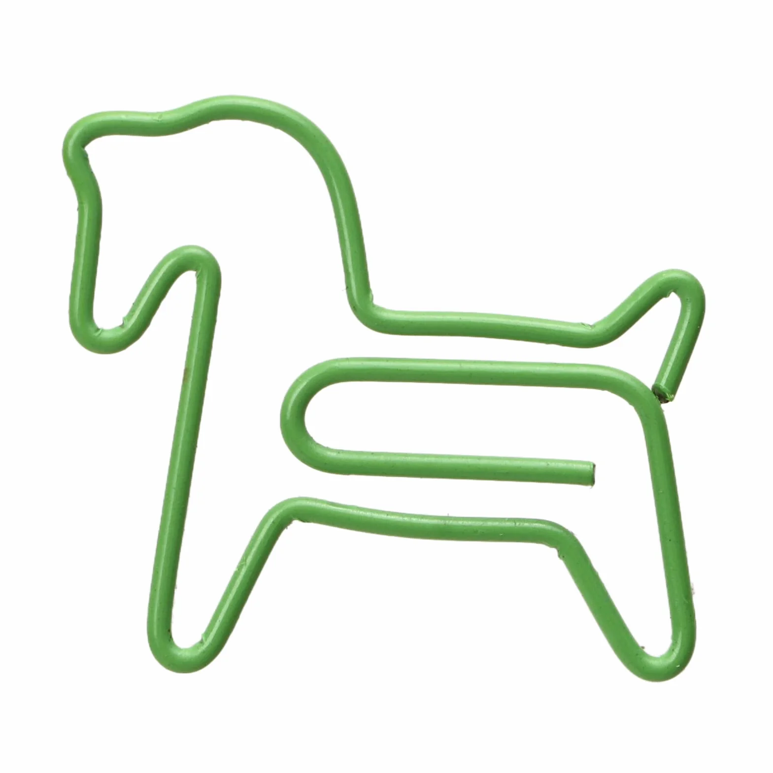 32 Cajas de Innovadores Clips de Papel de Metal Pequeños Combinados de Pony, Conejito Y Delfín para Papeleo Y Oficina, Lindos Clips de Papel Decorativos, Divertidos Clips de Papel