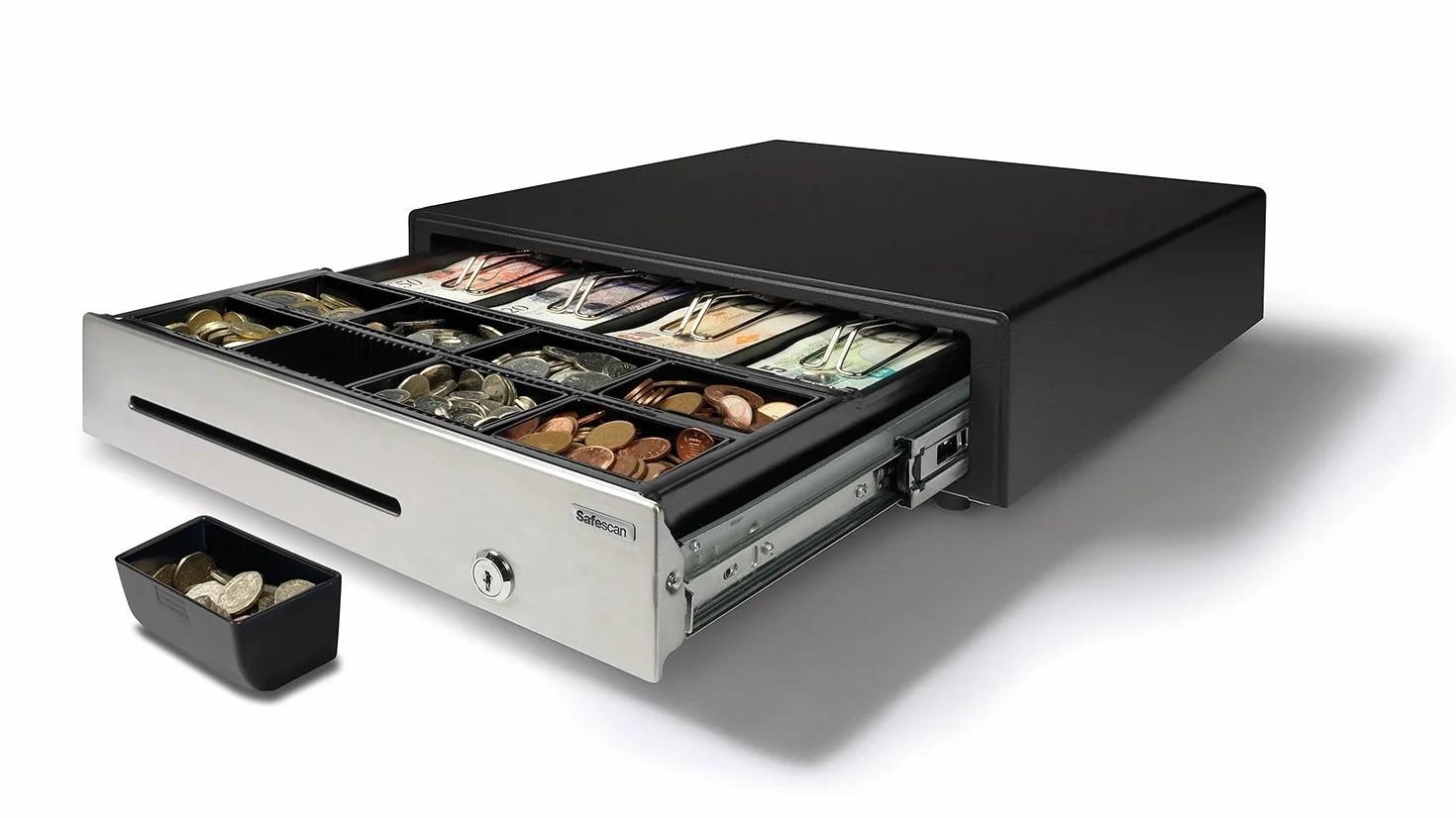 Safescan 4141CC Tazas que encajan óptimamente en el cajón portamonedas - Prepare la caja dinero fácilmente - Agilice el conteo de las cajas registradoras Safescan LD-4141, SD-4141 y HD-4141S