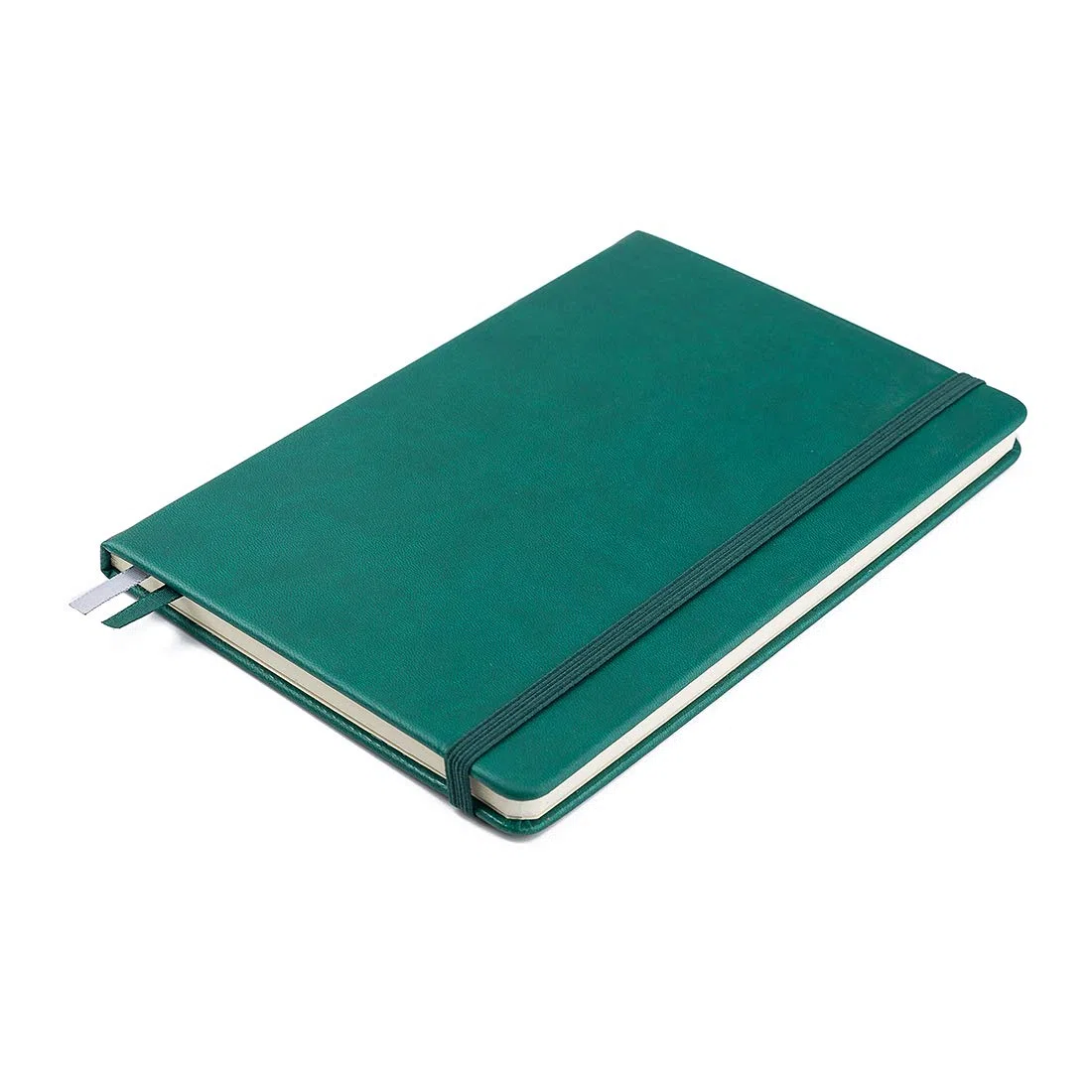 Guissi Cuaderno clásico de cuadrícula de puntos, tapa dura, A5, papel grueso de 80 g/m², sin ácidos, con bolsillo interior fino, piel sintética, suministros escolares de oficina, 144 páginas diseñadas