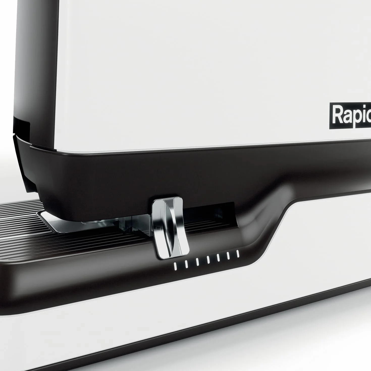 Rapid 20942901 - Grapadora Eléctrica Contactless 90EC Pro, Grapadora Automática de Oficina, Diseño Resistente y Manos Libres, 630 Grapas Incluidas, Blanca, 50 Hojas