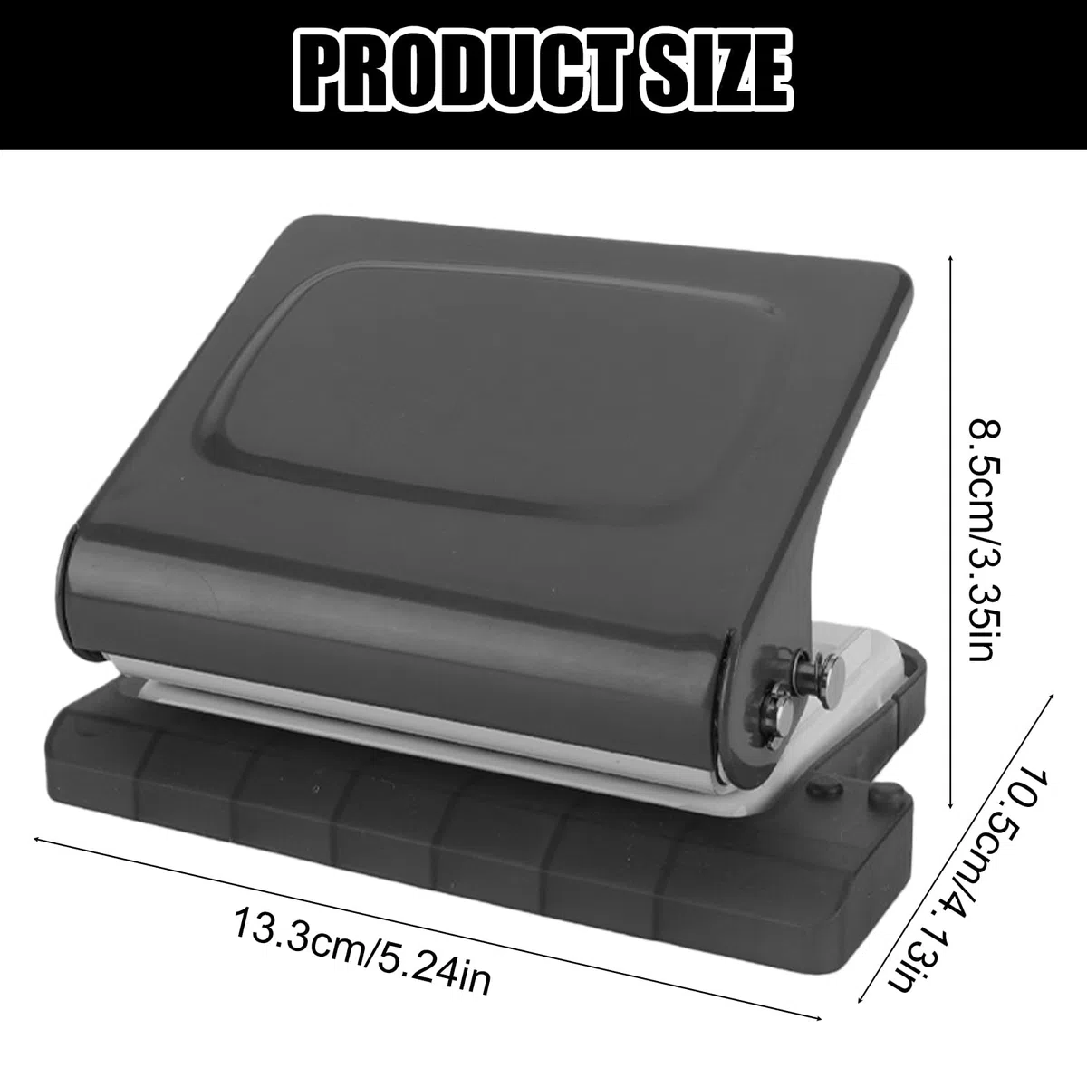 Encuadernadora De 10 Orificios Para Agendas, Encuadernadora Manual Encuadernadora Portátil Con Capacidad Para 10 Hojas, Con Distancia De Orificio De 9,5 Mm De Papel Portátil A4 B5 A5
