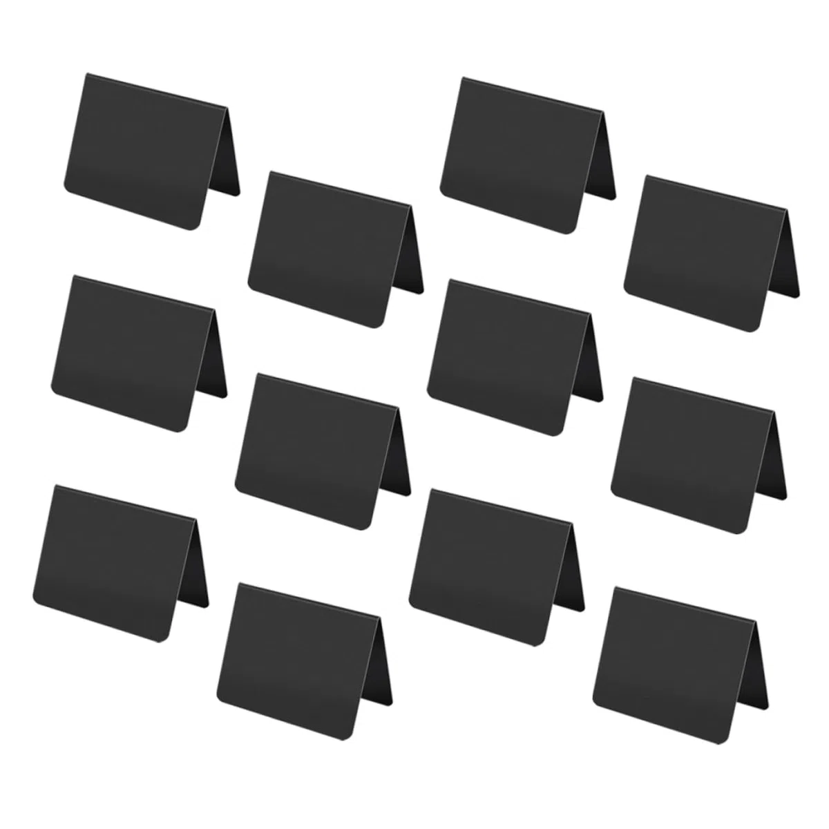 ARTIBETTER 5 Series De Pizarra Escribir Letrero De Pizarra Pizarras Pequeñas Tablero De Tiza Mensaje Pizarras Para Restaurante Signos De Menú De Polivinilo Negro 15 Piezas X 5