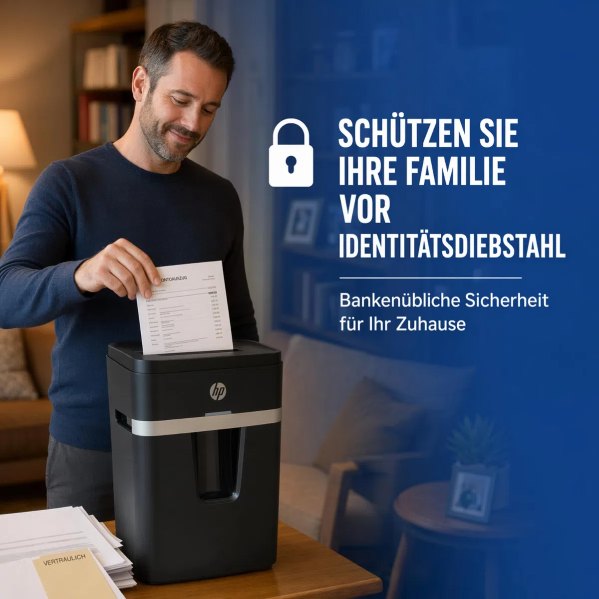 HP Trituradora de papel Pro Shredder 12MC