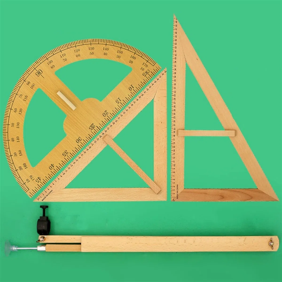 Compas Dibujo Tecnico MATEMÁTICA COMPASS PROPROCTOR MULTIFUNCIONAL DIBUJO DIBUJERO COMPÁS DEL PROFESOR DE LA COMPUSA PROFUNDO 50 CM HERRAMIENTE Compas Escolar