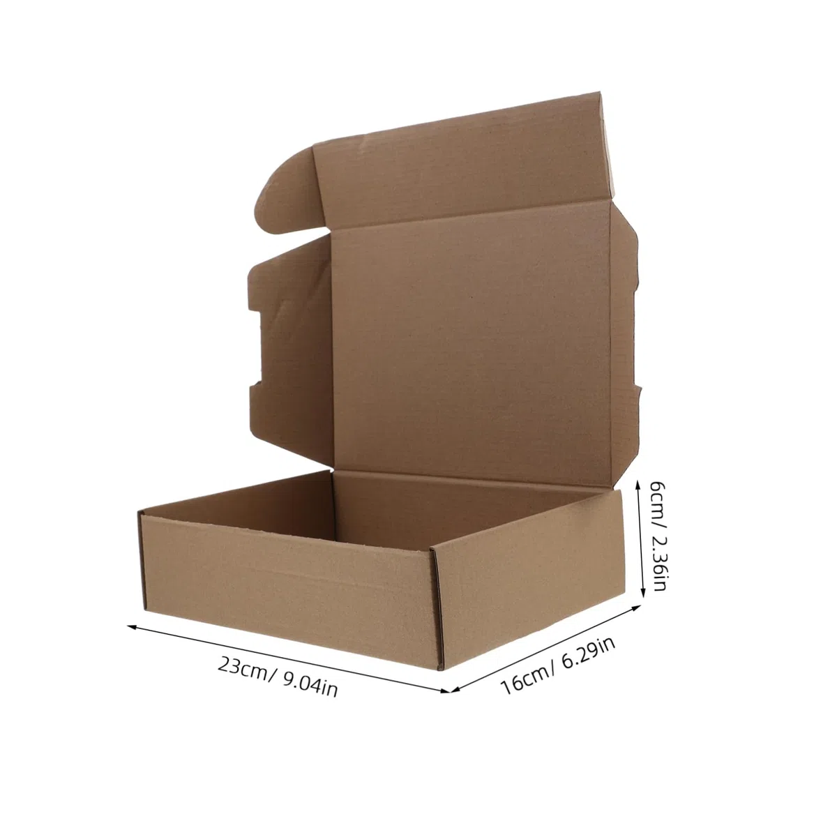 25piezas Cajas Para Envío y Almacenamiento Cajas De Embalaje De Cartón Recyclable y