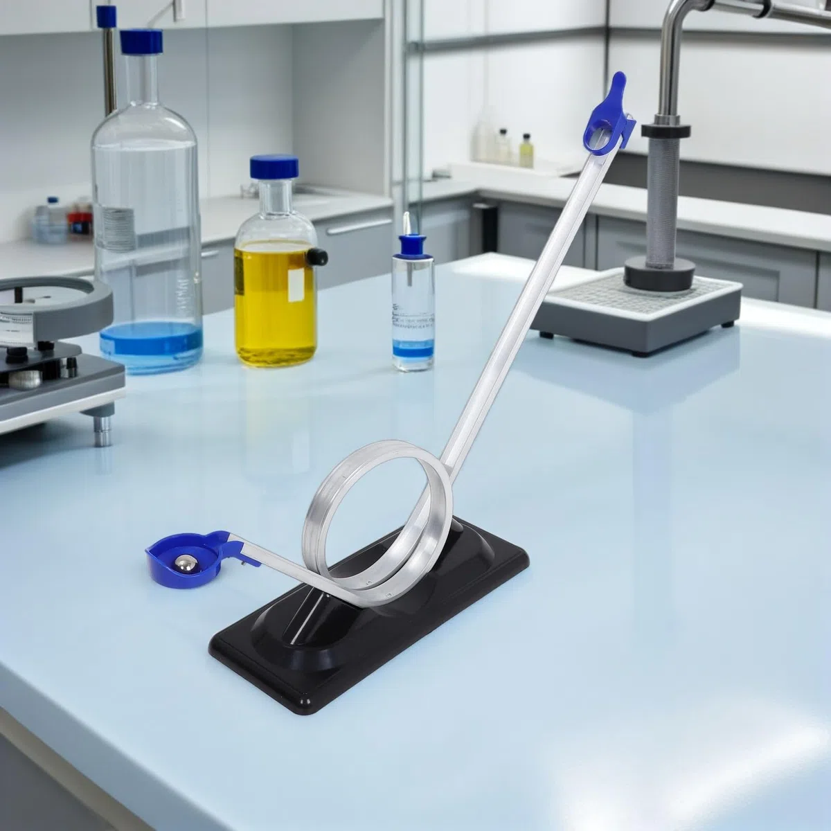 VALICLUD Modelo Experimental de Leyes Físicas Fuerza Centrífuga Equipo Didáctico de Física Escolar Material para Laboratorio de Ciencias Accesorio Experimental sin Energía para