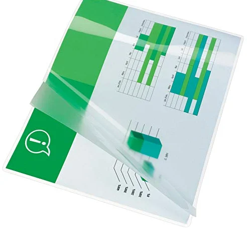 GBC - Funda para plastificar (DIN A3, brillante, 500 micras, 50 unidades)