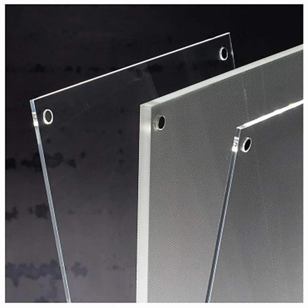 SIGEL TA422 Soporte de sobremesa con LED para A5, presentación a dos caras, con iluminación, transparente/negro, Acrílico