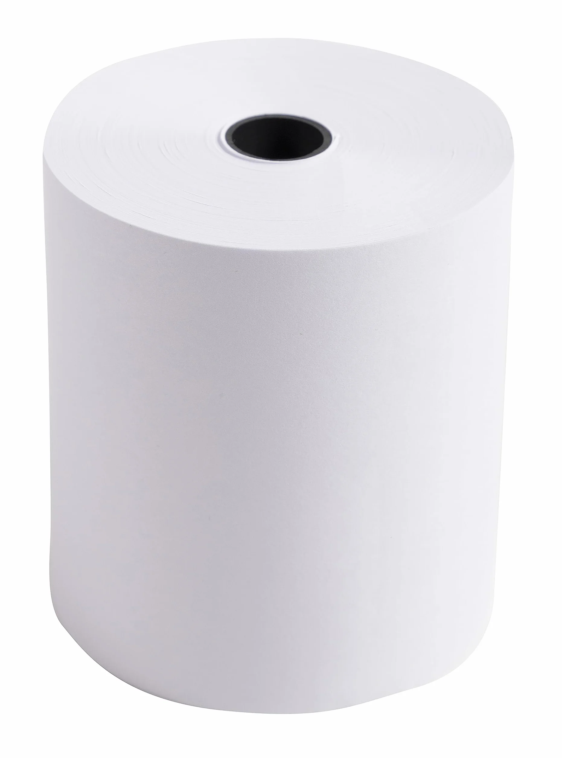 Exacompta Bobinas para Cajas, pack 50, 1 Capa Blanca, 60 g/m2, 76x70x12 mm, 44 m