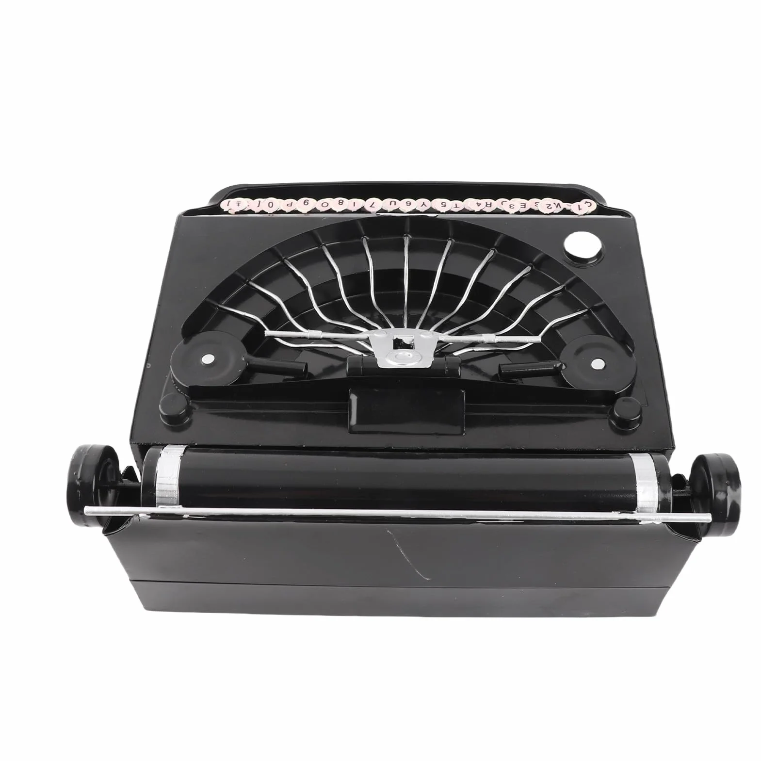 Modelo de Máquina de Escribir Antiguo, Buen Diseño Black Portable Typewriter para Oficina