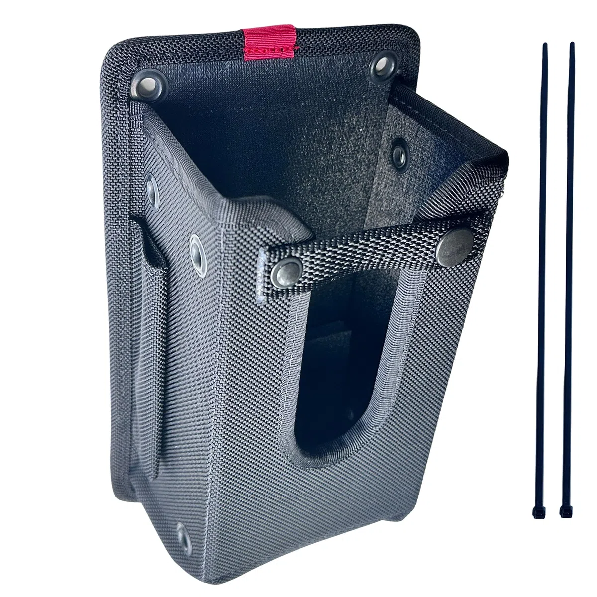 Funda resistente para escáner de código de barras de nailon balístico y bolsa de transporte para pistola Zebra MC9300, funda protectora resistente con cinturón y opciones de montaje