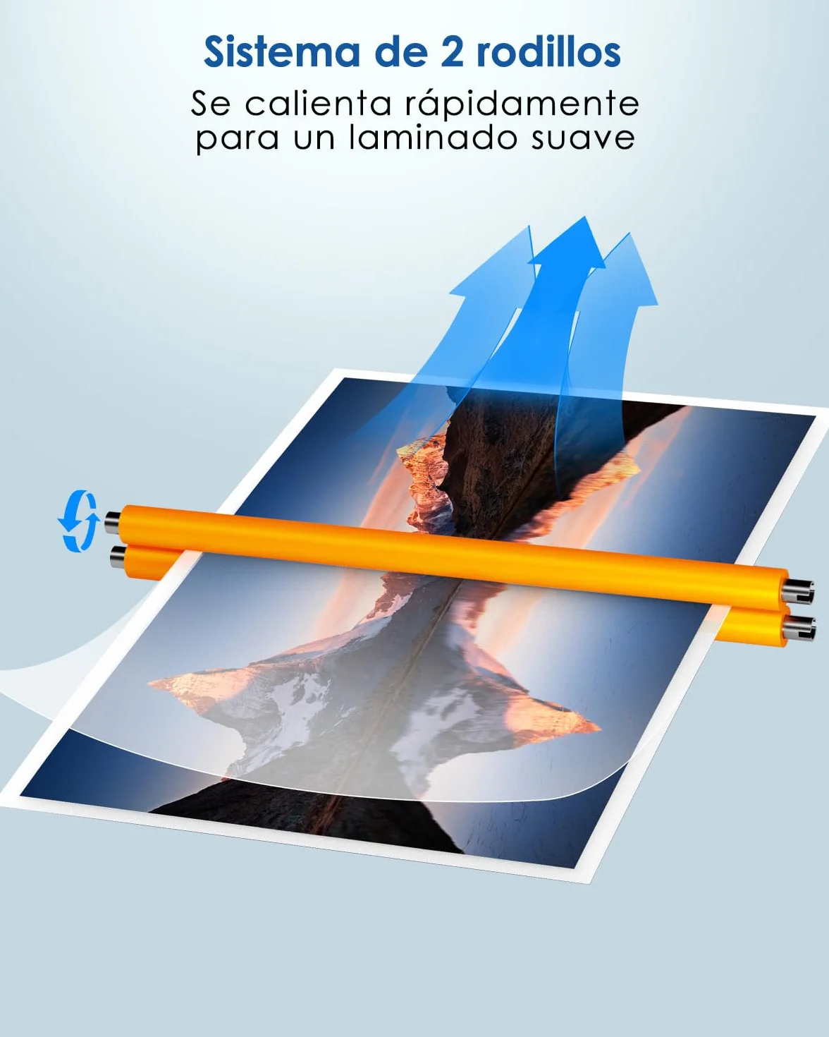 Máquina Laminadora A4 4 en 1 Plastificadora con 30 Bolsas para A4/A5/A6, Caliente y Frío con Cortador de Papel y Redondeador de Esquinas