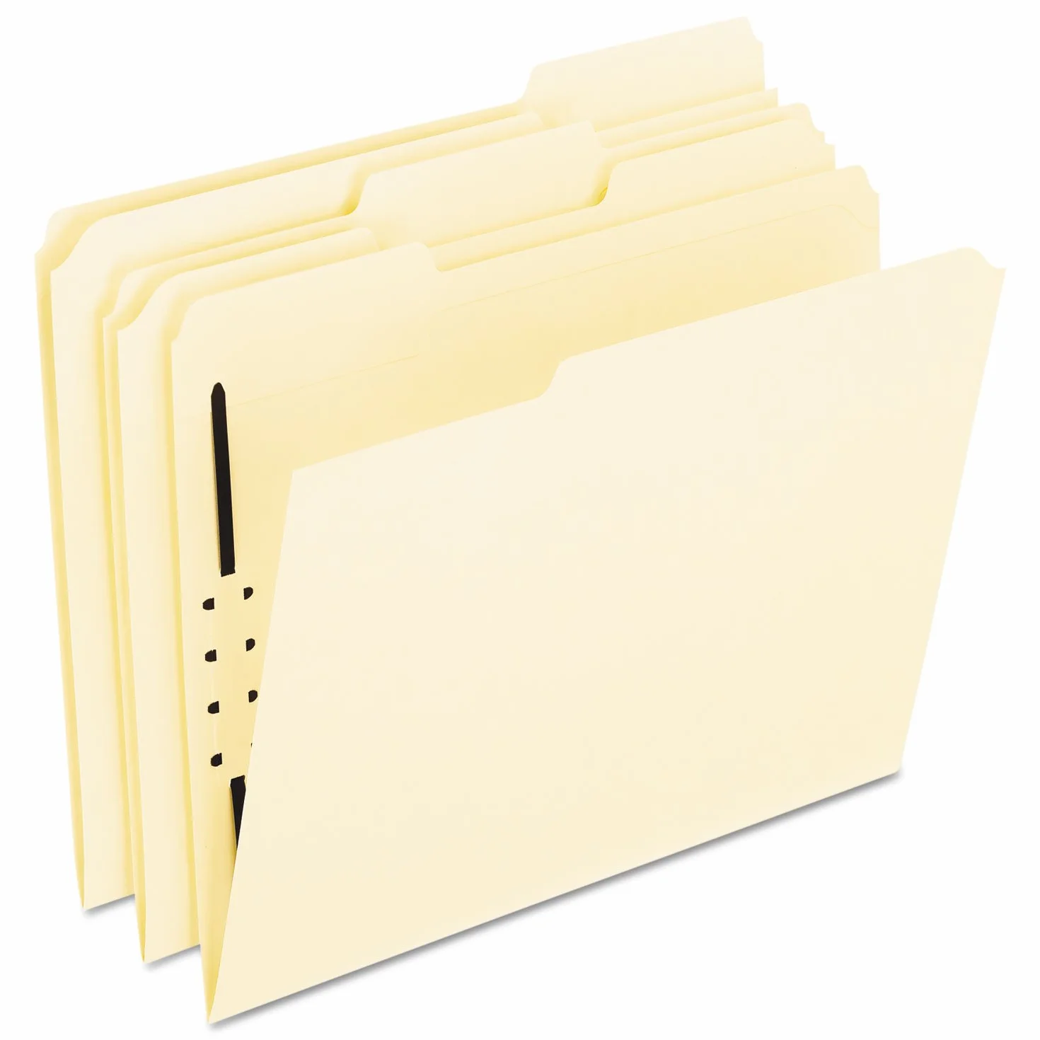 Pendaflex Carpetas de cierre Manila, tamaño carta, 1 sujetador, corte 1/3, 50/BX (FM210)