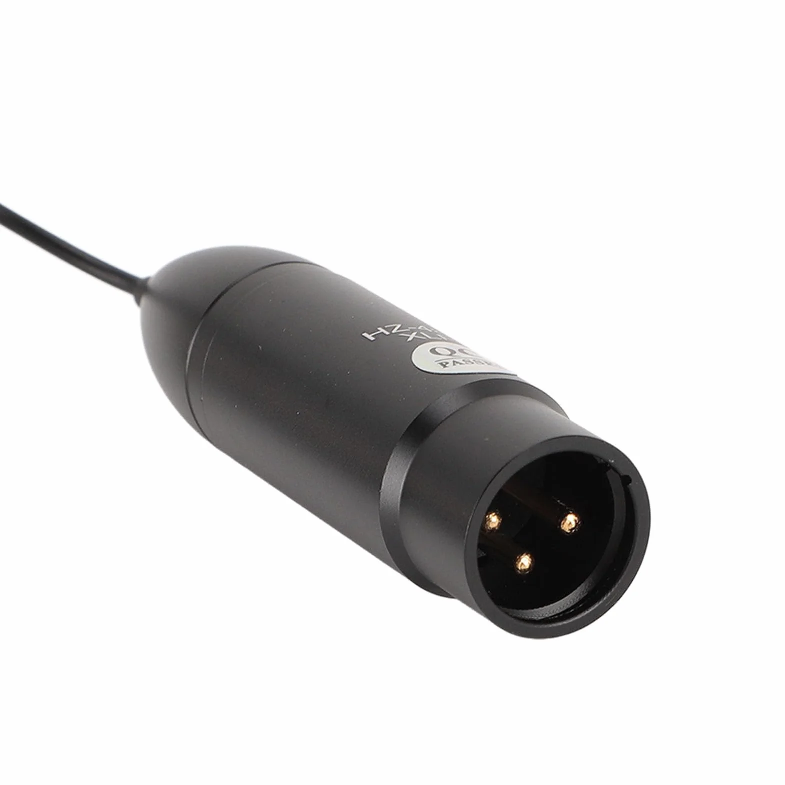 Micrófono Lavalier XLR Omnidireccional con Reducción de Ruido para Grabar Entrevistas