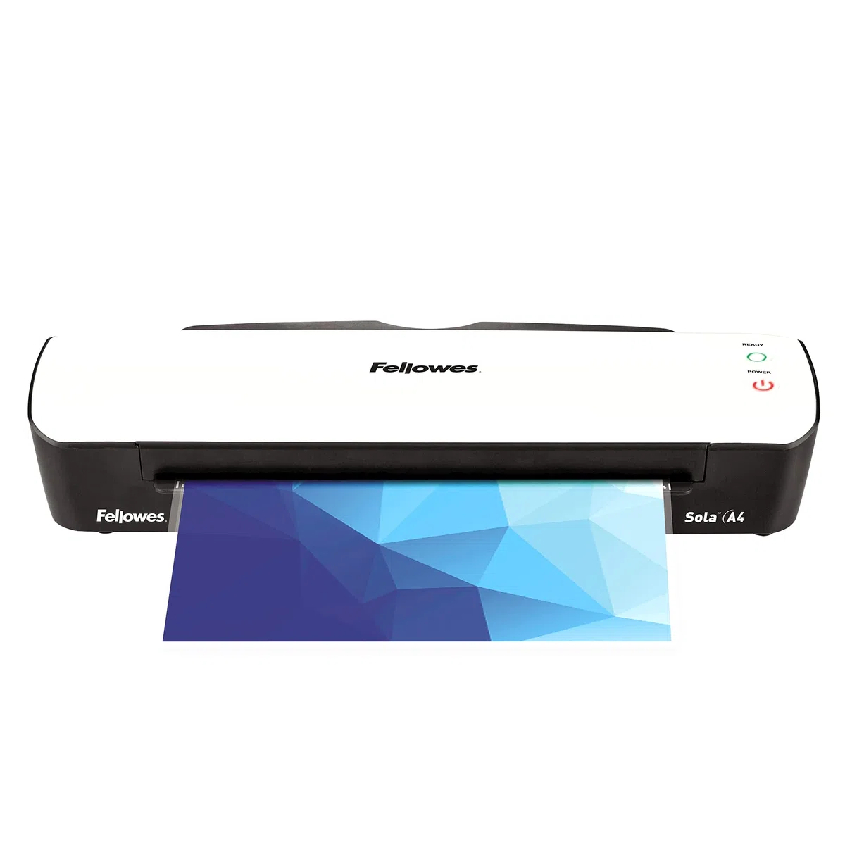 Fellowes Plastificadora Sola A4, para uso ocasional, 125 micras + ImageLast Pack de 25 fundas de plastificar, formato A4, 80 micras