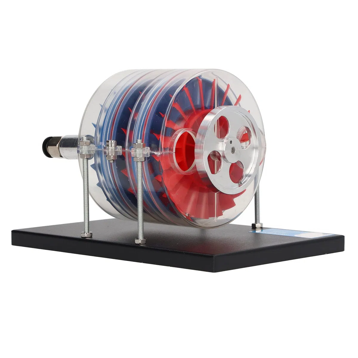 Modelo de Turbina de Vapor Multietapa, Física Demostración Laboratorio Decoración para Aprendizaje Mecánico