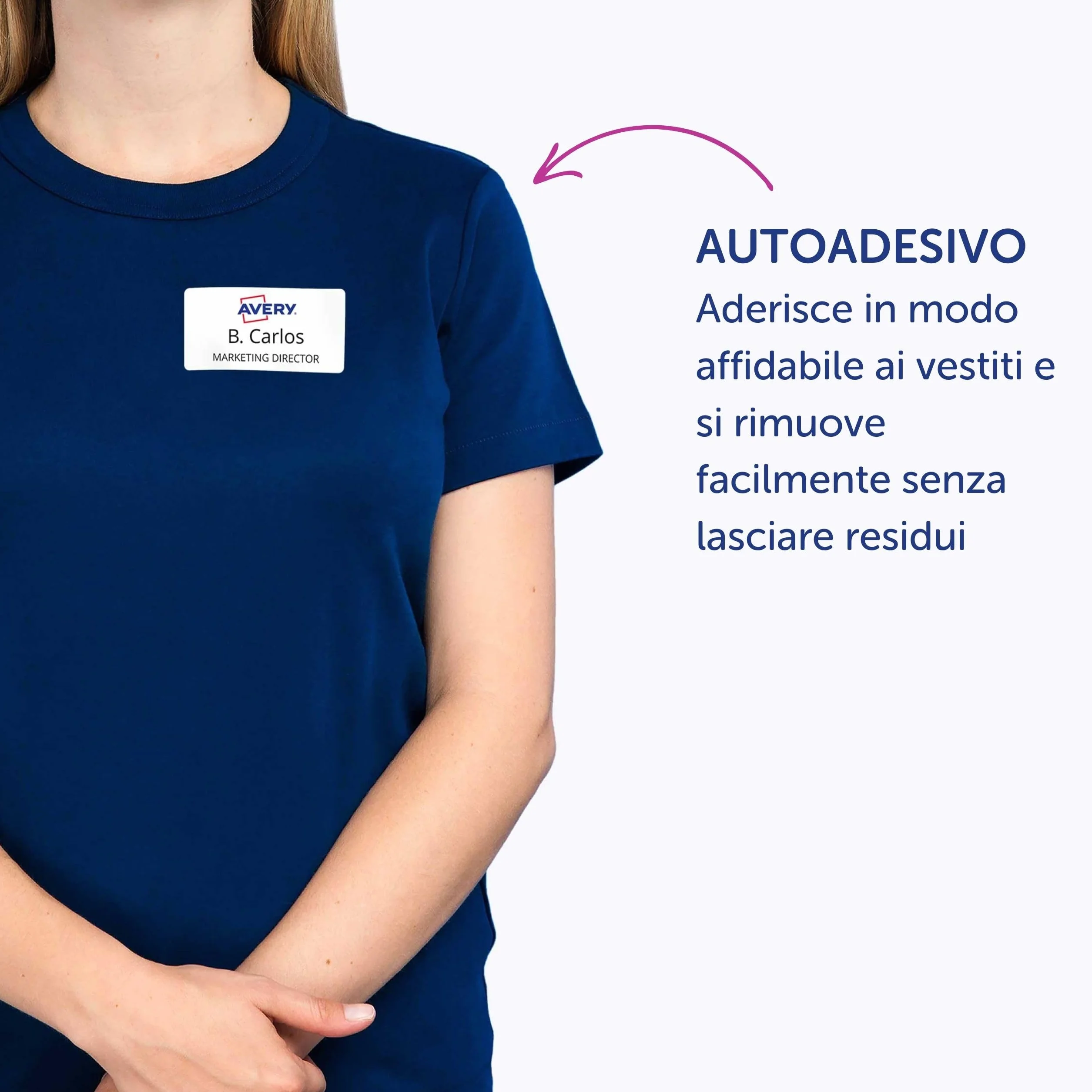Avery L4785-20. Caja de 200 identificativos adhesivos acedado se seda 80 x 50 mm