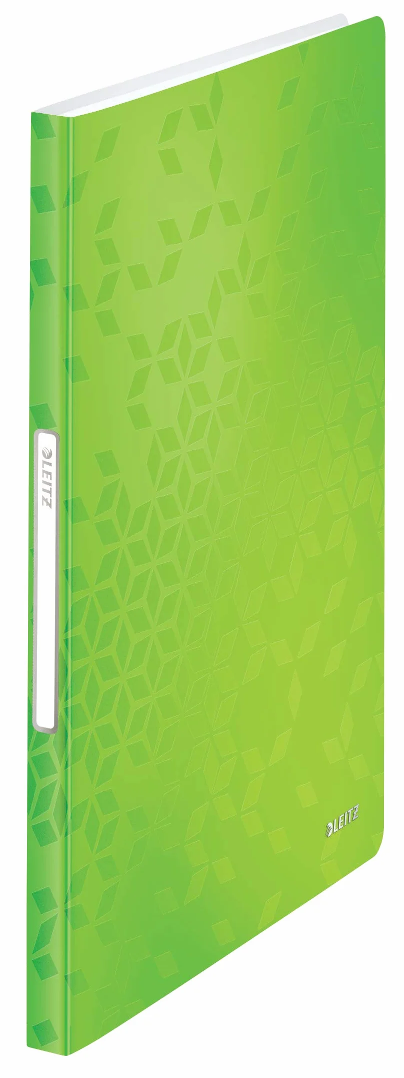 Leitz WOW 46320054 WOW - Carpeta con 40 fundas transparentes para 80 hojas, formato A4, 10 unidades, color verde