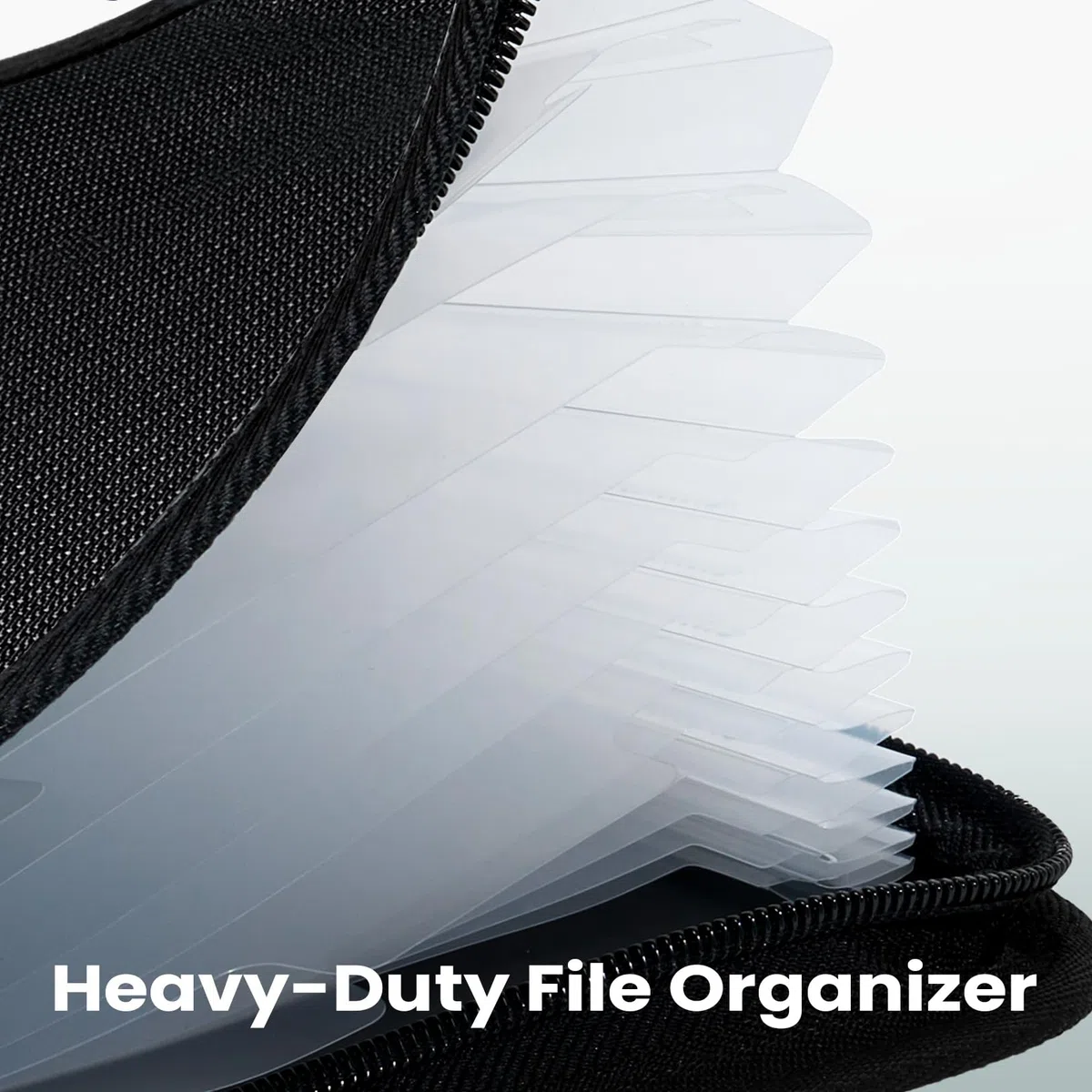 Sooez Organizador de archivos de acordeón resistente con asa, carpeta de archivos expandible de 13 bolsillos, organizador de documentos importante para facturas de papel, recibos de impuestos,