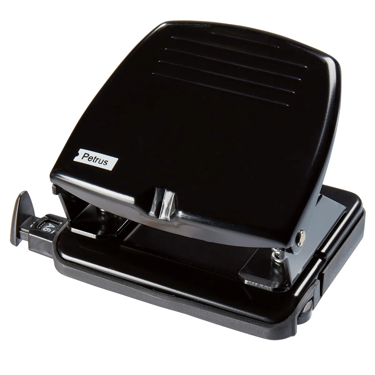 Petrus Taladrador petrus 65 color negro capacidad 20 hojas