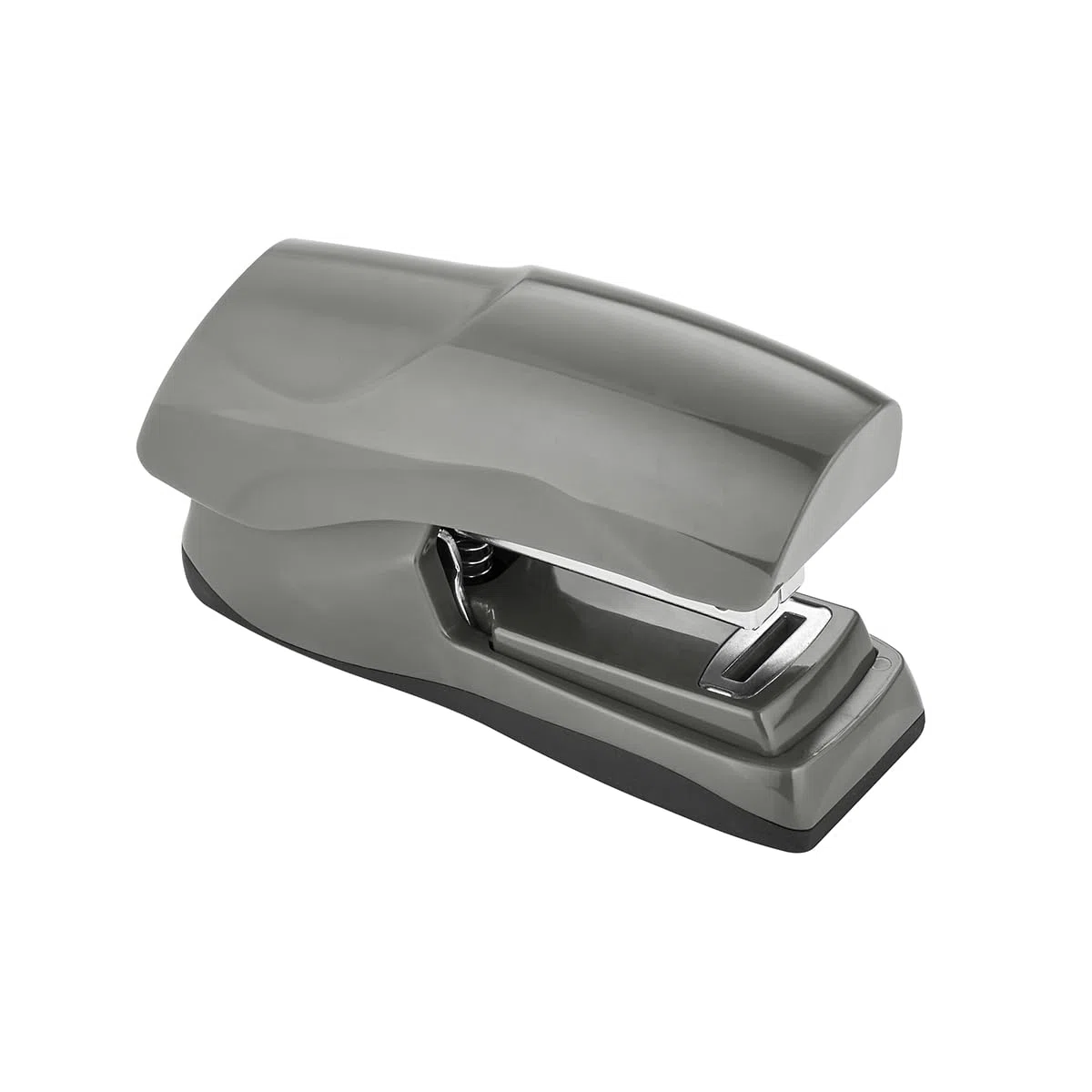 Bostitch Office - Grapadora resistente de 40 hojas con 1250 grapas y removedor de garras, tamaño pequeño, cabe en la palma de tu mano, paquete económico, gris (B175-GRAY-VP)