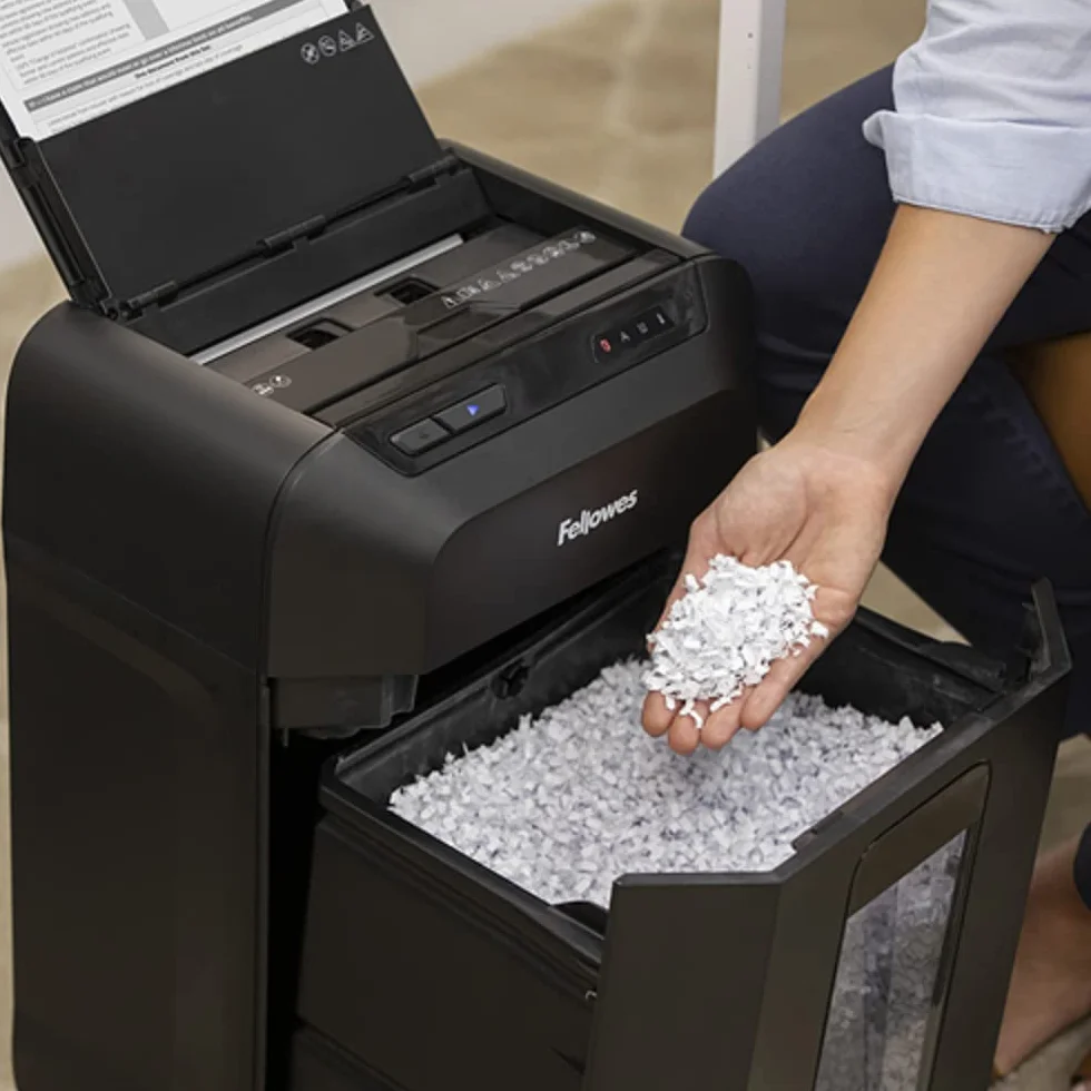 Fellowes - DESTRUCTORA AUTOMATICA AUTOMAX80M MINICORTE FELLOWES 4621501
