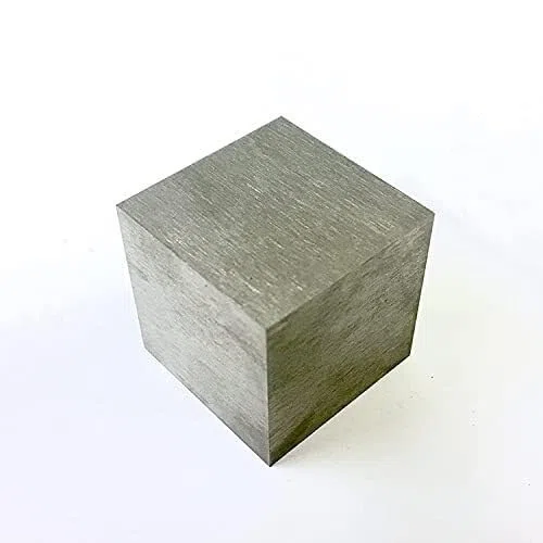 Cubo De Wolframio Puro 99,99%，Bloque Metálico De Alta Densidad 5-30mm，Colección De Elementos，Regalo DIY，Regalo Científico Creativo Para Profesores，Herramienta Educativa Científica(12x12x12mm)
