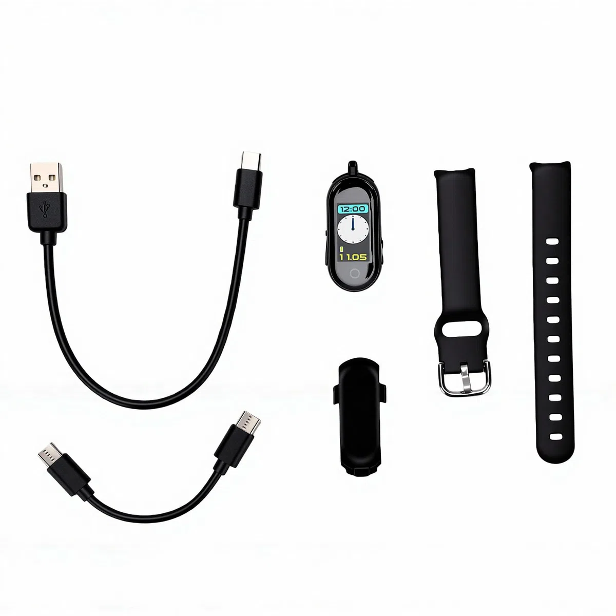 Grabadora de Voz Digital de 64 GB, Dispositivo de Grabación Activado por Voz con Reducción de Ruido AI con Clip Trasero para Cordón de Pulsera para Entrevistas de Reuniones de